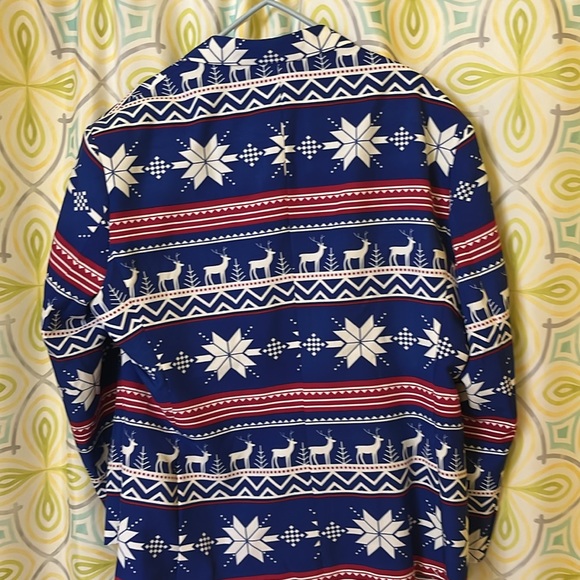 Men’s Oppo Christmas suit red/white/blue size 50 - Picture 4 of 7